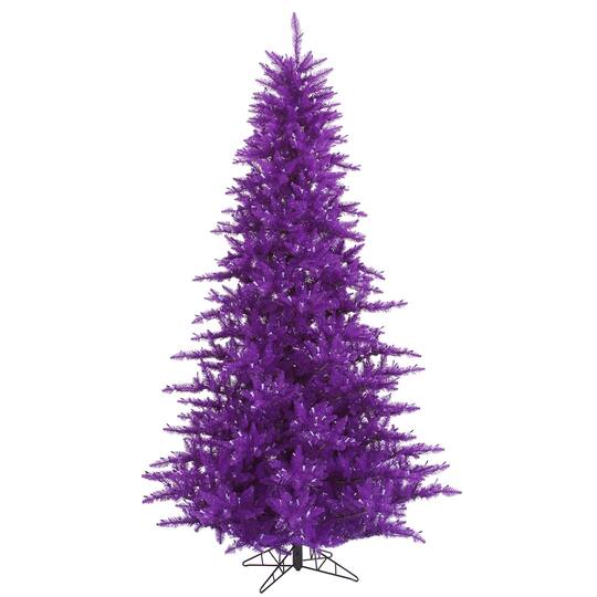 3ft. Unlit Purple Fir Artificial Christmas Tree